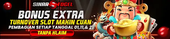 sinartogel - Turnover Slot Berhadiah Hingga 12 Juta